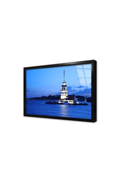 Tablosan Tablou din sticlă înrămată Turnul Fetei