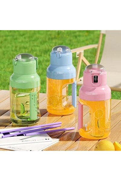 Generic Ton Ton Portable Electric Juicer Cup 1.5L USB Rechargeable Blender