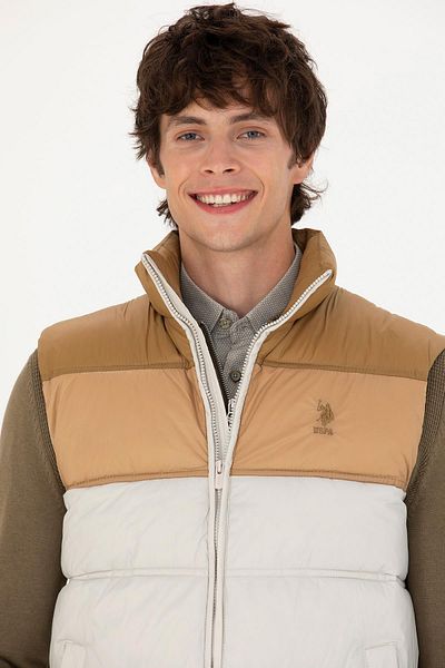 FASHIONLINE Inflatable Color Block Men's Vest