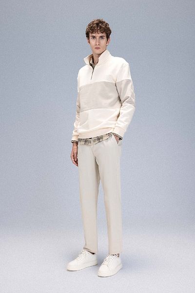 DeFacto Παντελόνι Chino Canvas Tapered Fit με τσέπη C9443ax24au