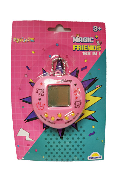 Calimera Toys Nostalji Oyun Dijital Sanal Pet Hayvan Besleme Oyuncak (Pembe)