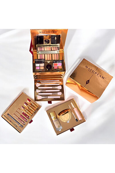 MAYDREAM بوكس مكياج مي دريم الذهبي المتكامل مني