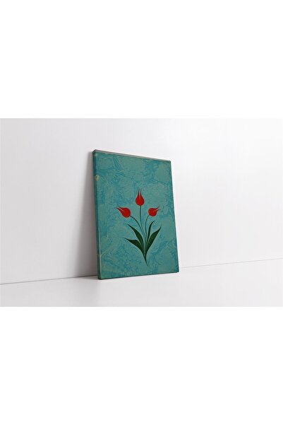 Tablosan Pictură pe pânză Ebru cu lalele