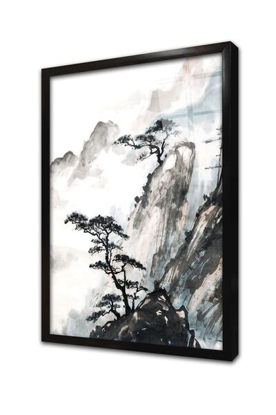 Tablosan Tablou din sticlă cu cadru de copac