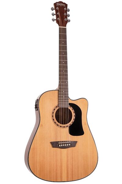 Washburn Ad5Ce Electric Acoustic Guitar Bundle