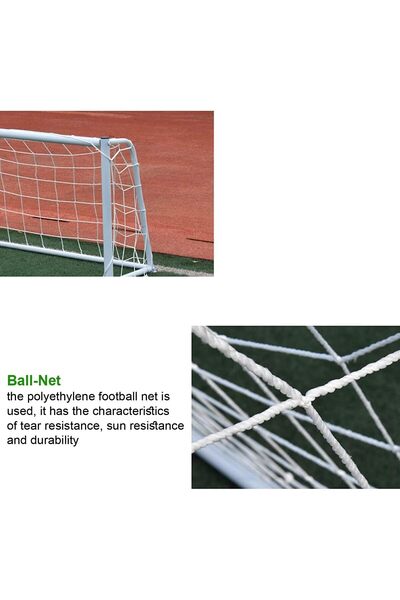YALLA HomeGym Soccer Goal Net 2.5ft x 4ft, Outdoor Football Goal Post Net, Portable Soccer Goal Net