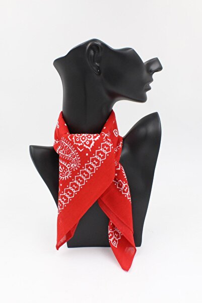 Chantaky 096 1500 Bandană albă cu model etnic