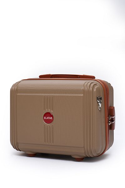 ELATAE Unbreakable Premium Women's Makeup Bag Shoulder Strap Password Hand Suitcase V303