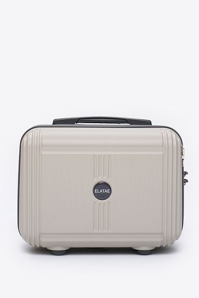 ELATAE Unbreakable Premium Women's Makeup Bag Shoulder Strap Password Hand Suitcase V303