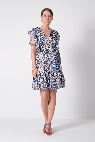 EXPLOSION Detaylı Mini Elbise