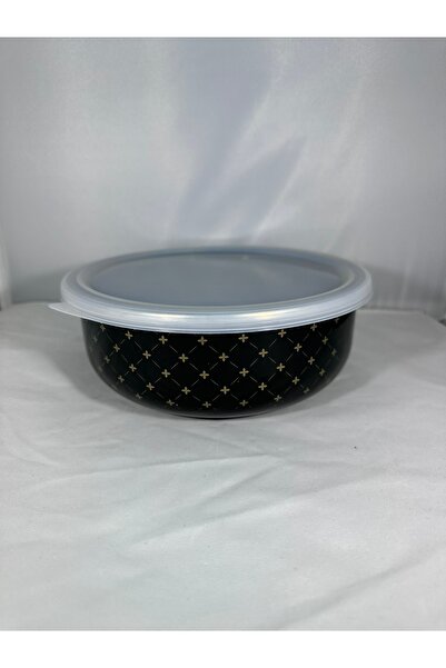 ALEV EMAYE Luxury Enamel 3 Size Storage Container, Airtight Enamel Storage Container Organizer