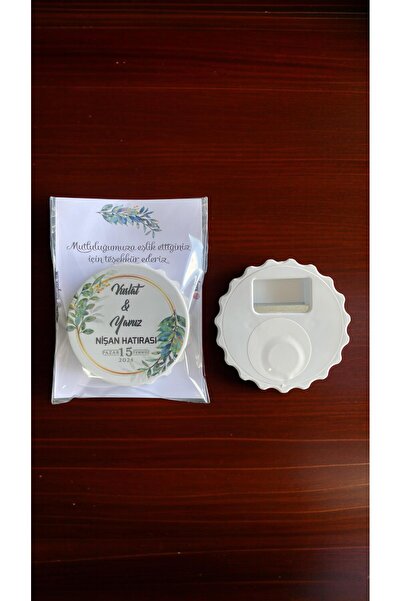 Hediyelen 10 Adet Söz, Nişan, Nikah, Düğün Hediyesi Kapak Açacak Magnet Kart ...