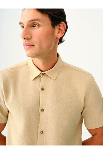 Loft Beige Men's Shirt Lf2035478