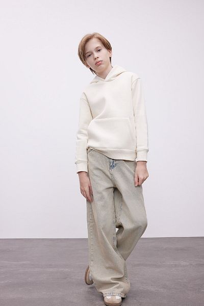 DeFacto Boy's Pocket Hooded Thick School Sweatshirt C7565A824Au