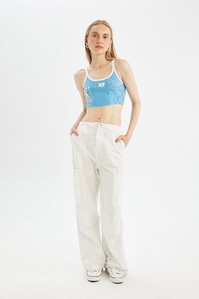 DeFacto Cool Fitted Crop Strap Athlete D1421Ax24Sm
