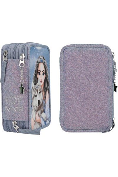 Top Model Triple Pencil Case Wolf