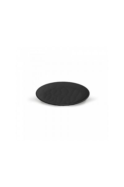Tria Unbreakable Embossed Service Plate 12 Pieces 28 cm - Black Tr346B
