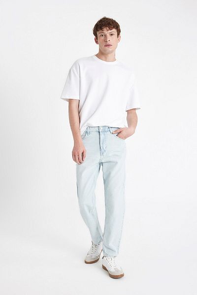 DeFacto Skinny-Fit-Jeans im 90er-Stil mit hoher Taille und schmalem Bein - D1820ax24sm