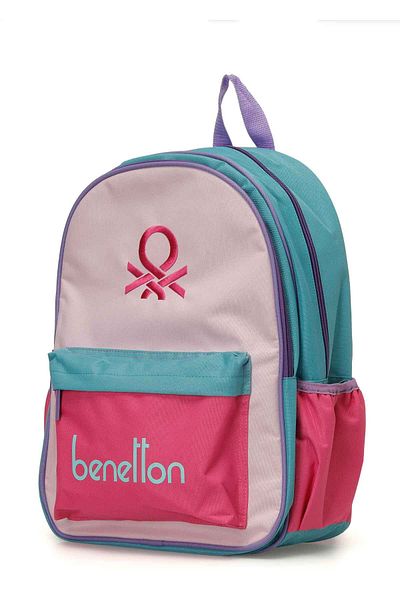 united colour of benetton Overq-13425 4pr Ροζ Unisex σακίδιο πλάτης