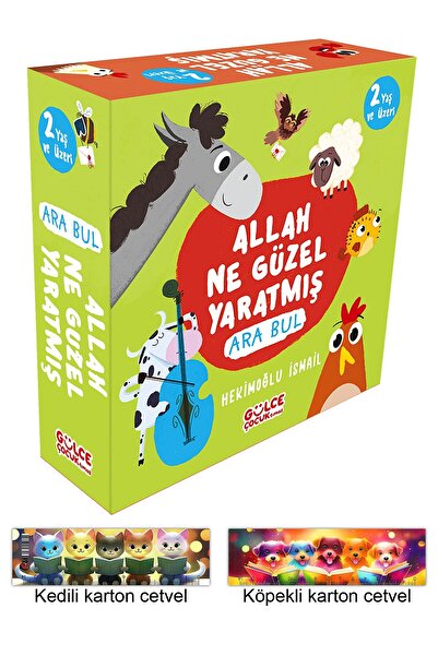 Timaş Çocuk Allah Ne Güzel Yaratmış - Ara Bul Set (4 Kitap) (2 yaş ve üzeri)