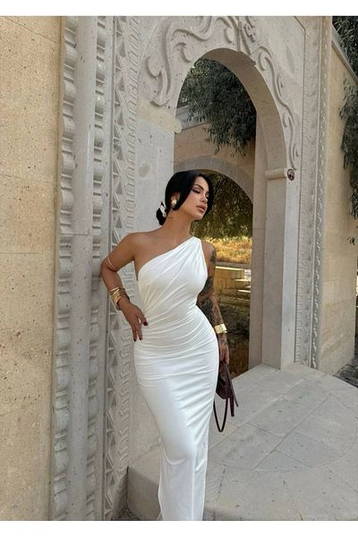 aytenli ΦΟΡΕΜΑ ΜΕ ΜΟΝΟ ΣΧΙΣΜΑ ΣΤΟΥΡΜΕΝΟ ΜΑΚΣΙ ΜΕ ΛΕΥΚΗ ΦΟΥΣΤΑ