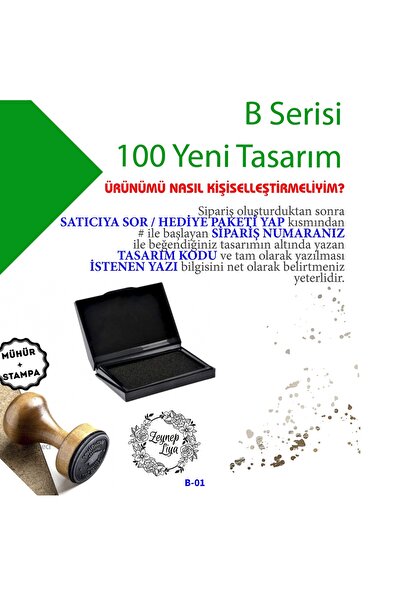 E-Hediyeci Kitap Damgası, Kitap Mührü, Kitap Kaşesi, Kişiye Özel Hediyelik Mü...