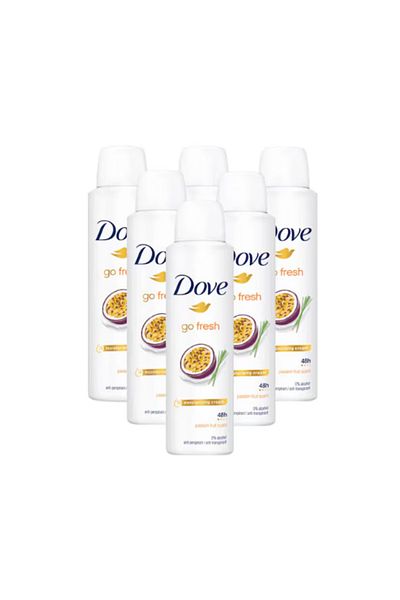 Dove Deodorant spray femei Dove Go Fresh Passion Fruit, 6 buc x 200 ml