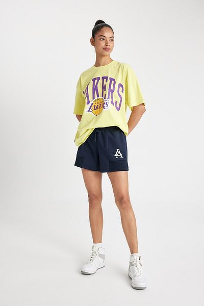 DeFacto Fit bedruckte Shorts mit kurzem Bein D2662ax24sm