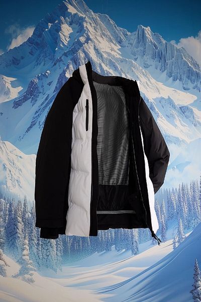 DeFacto Fit Ski Coat - Water Repellent, Windproof, Hood, Ultra-Protect with Zipper and Pocket D1591Ax24Wn