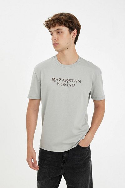DeFacto Regular Fit Crew Neck Printed Heavy Fabric Short Sleeve T-Shirt D2703Ax24Au
