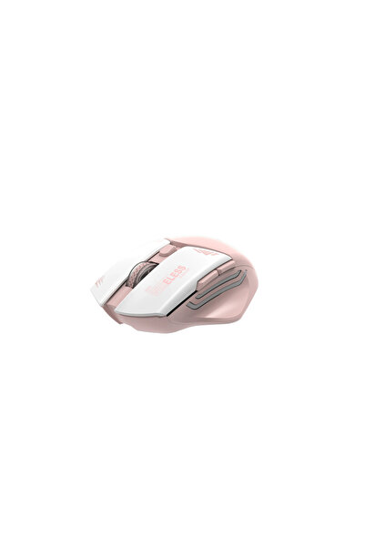 porodo Gaming Kablosuz Oyuncu Mouse, 1600 DPI, Ergonomik, Hafif, 2.4G USB Alıcılı Gaming Fare