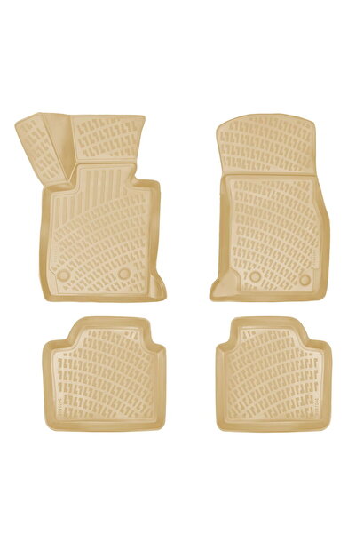 Rizline Bmw 4 Serisi F36 2013-2020 3D Havuzlu Paspas Bej