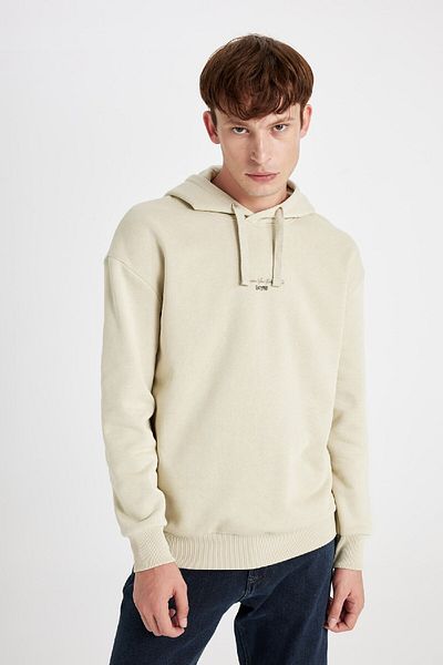 DeFacto Φούτερ με στάμπα με κουκούλα σε Boxy Fit 3136153