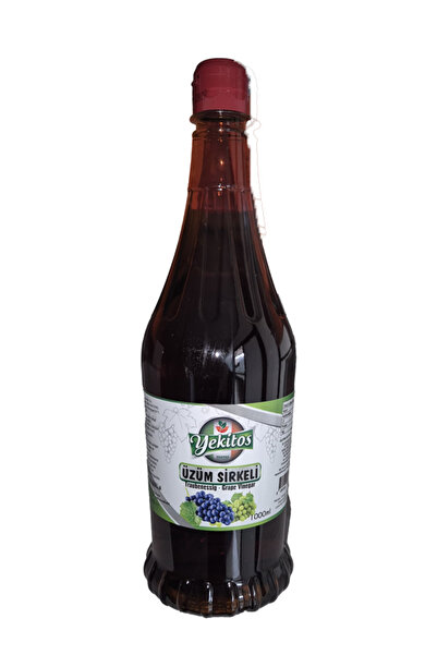 Yekitos Üzüm Sirkesi 1 LT x 12 Adet