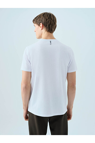 Loft Ανδρικό μπλουζάκι Regular Fit Λευκό Lf2038558