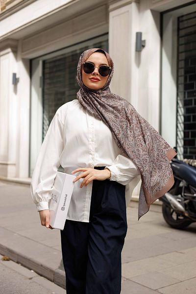 QASSA SHAL Ethnic Pattern Soft Shawl Larisa Series Vision