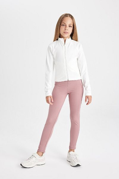 DeFacto College Collar Girl's Bomber Cardigan - D2944A824SM