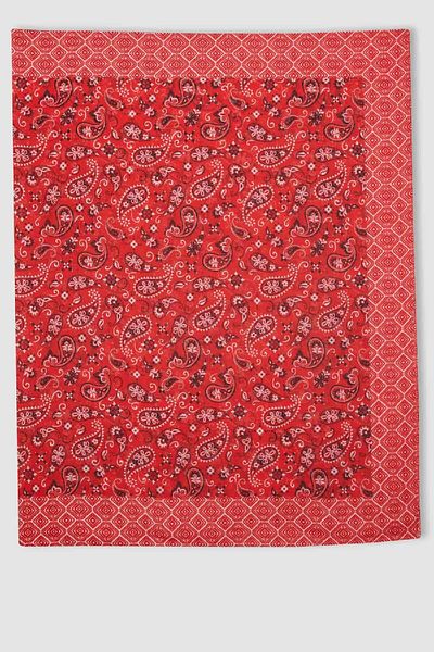 DeFacto Fall in Love Regular Fit gemusterte Voile-Strandbekleidung D2745AXNS