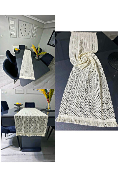 shop runner pamuk dantel şık tasarım masa örtüsü evinize şık hava katar