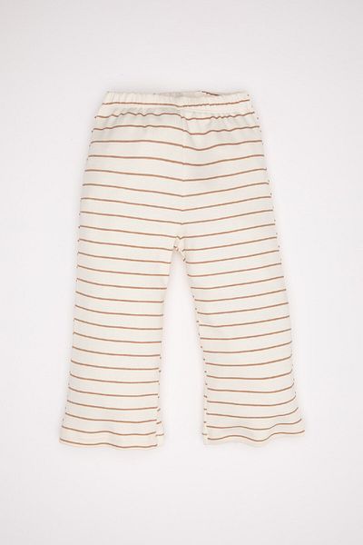 DeFacto Baby-Jungen-Pyjama-Set, gestreift, langärmelig, Oberteil, lange Unterseite, D3548a524wn