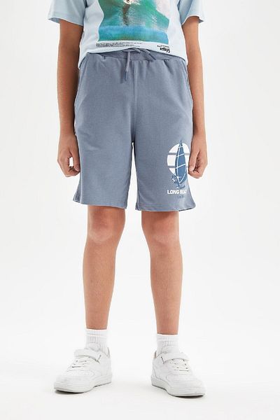 DeFacto Boy's Shorts - Printed, D2696A824HS