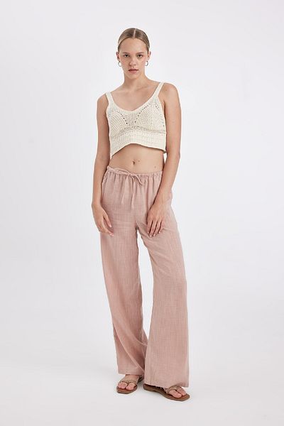 DeFacto Normale Taille – Doppeltaschen-Hose mit weitem Bein D1009ax24hs
