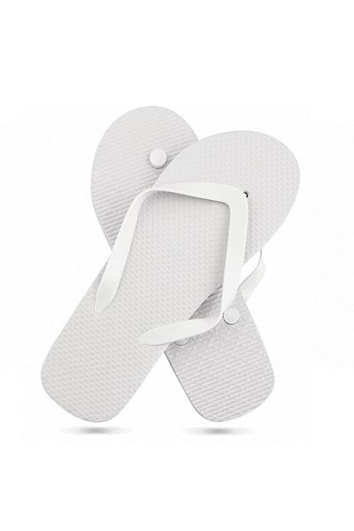 OEM Papuci Flip Flop pentru Dama, Albi, Marime 39