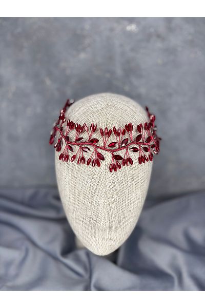 Hayalperest boncuk Elegant Beaded Bridal Henna Hair Accessory – Serra Design
