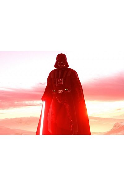 Zumzeria Tablou Canvas Darth Vader Star Wars Battlefront 2, 80x50cm, Zumzeria ®
