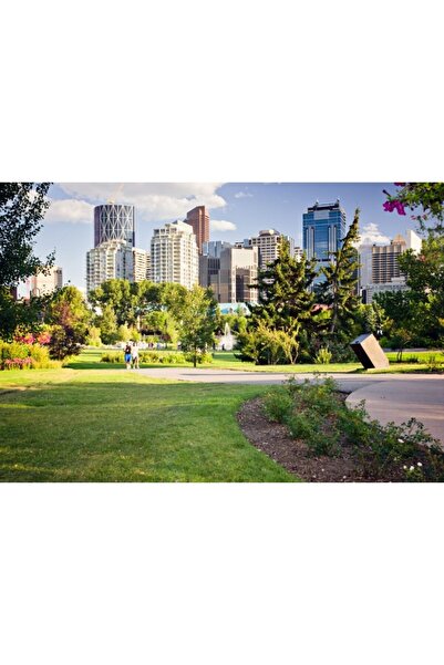 Zumzeria Tablou Canvas Beautiful Park In Calgary, 80x50cm, tabloucanvas1201, ®