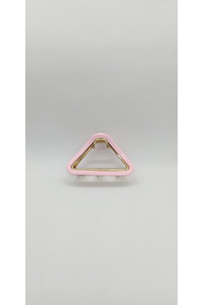ndjewelry مشبك مزلاج مثلث اللون وردي فاتح