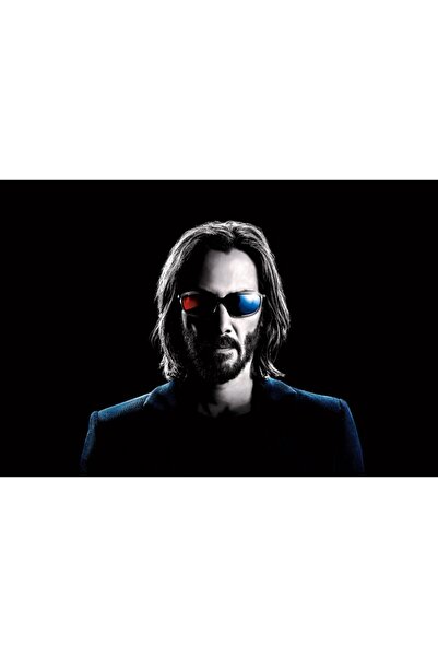 Zumzeria Tablou Canvas Neo The Matrix Resurrections, 80x50cm, tablou577, Zumz...