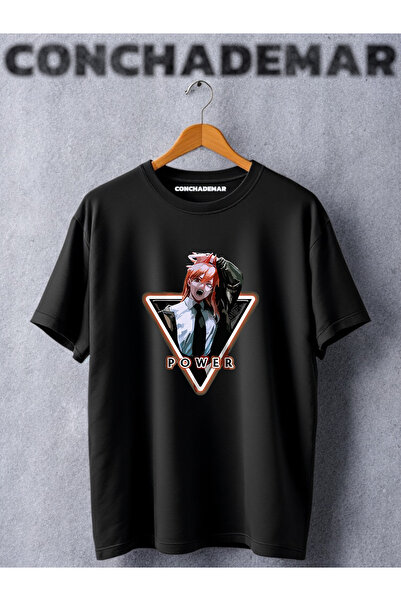 Vordevia Majica Power Damascus Anime Štampano Oversize kroj