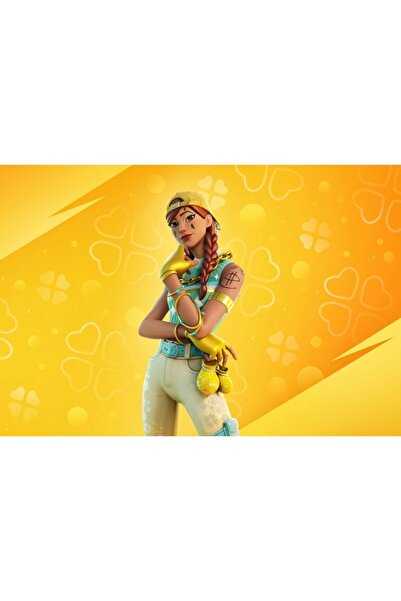 Zumzeria Πίνακας σε καμβά Aura Outfit Fortnite, 80x50εκ., tableou680,